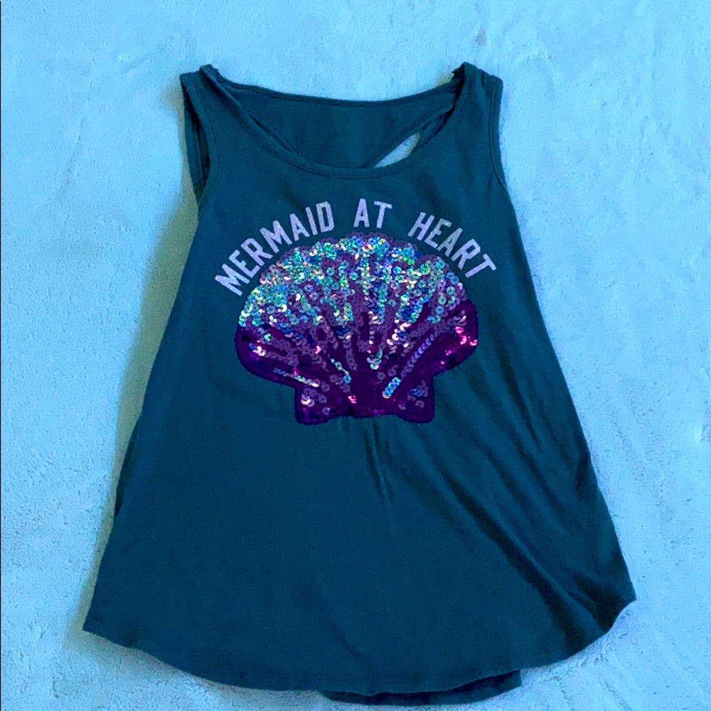 Dark grey tank top
